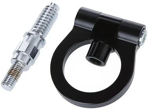 Vista 3 de Gancho universal de remolque de remolque de carreras para B-mw 1 3 5 Series E39 E70 E71 E81 E82 E88 E90 E91 E92 E93, auto aluminio remolque anillo