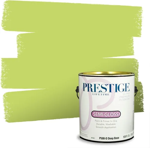 Vista 147 de PRESTIGE Pintura exterior e imprimación en uno, aventura, plano, 1 galón