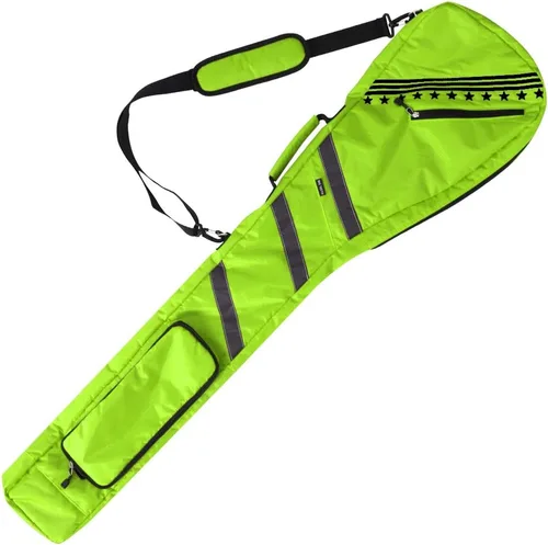 Vista 15 de Big Teeth Bolsa de golf domingo, pequeña bolsa de golf ligera, bolsa de golf Par 3 para unos pocos clubes, práctica con correa de transporte Negro