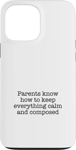 Vista 23 de iPhone 16 Parents know how to keep everything calm and composed Case