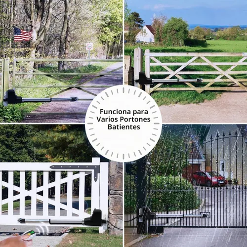 Vista 7 de TOPENS AT6131 - Abridor de puerta abatible de un solo batiente de servicio medio, motor de puerta automática para puertas abatibles de un solo