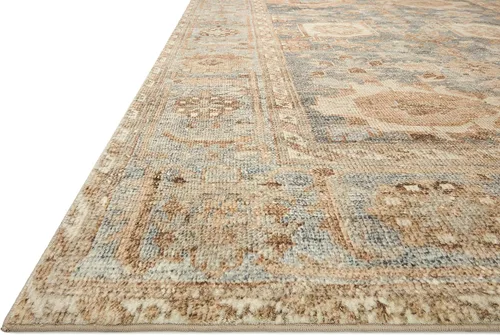 Vista 32 de Loloi Margot - Alfombra de área terracota/laguna de 7'-6" x 9'-6