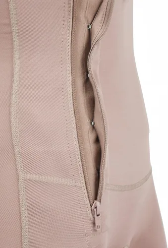 Vista 7 de ComfortShape LiftEase Shapewear con doble soporte abdominal con cremallera lateral y encaje de silicona