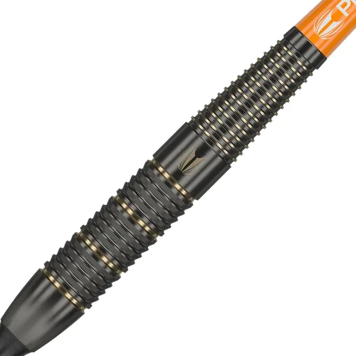 Vista 2 de Target Darts Raymond Van Barneveld RVB 18G - Juego de dardos de punta suave de latón con accesorios adicionales, paquete de regalo