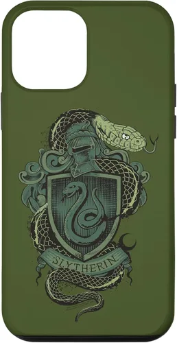 Vista 16 de Funda con escudo de serpiente Slytherin para iPhone 16 Harry Potter