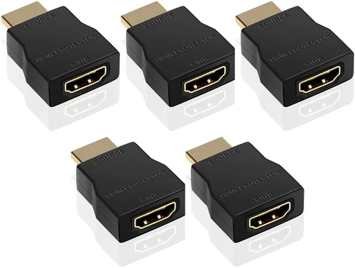 Vista 8 de NEWCARE Protector de sobretensiones HDMI, mini protector portátil HDMI 1.4 para protección ESD y sobretensiones, compatible con HDCP 4K 30Hz - 1