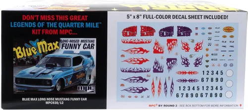 Vista 7 de MPC Bantam Blast Dragster 1:25 Kit de modelo a escala 1:25