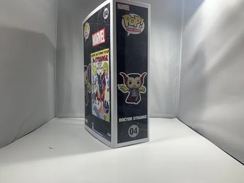 Vista 5 de Funko Marvel Pop! - Funda de vinilo para cómic Doctor Strange (3.5 in)
