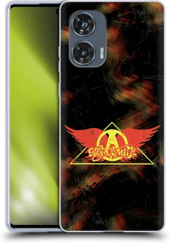 Vista 17 de Head Case Designs Officially Licensed Aerosmith Back in The Saddle Again Classics Gel Case [Military Grade Protection] Compatible with Moto E7