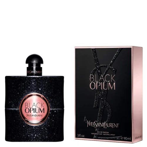 Vista 3 de Yves Saint Laurent Eau De Parfum Spray para mujeres, Black Opium, 3 onzas