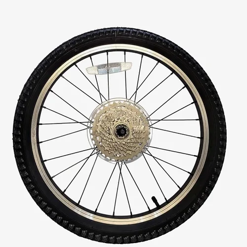 Vista 8 de ZiZZO Campo Bicicleta plegable de 20 pulgadas con vástago ajustable de 7 velocidades, marco ligero