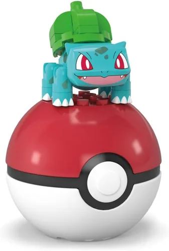 Vista 5 de MEGA Pokémon Evergreen Bulbasaur Pokémon Juguete de construcción para niños a partir de 6 años