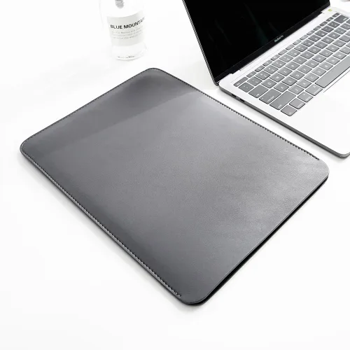 Vista 10 de Funda para laptop de 14 pulgadas compatible con MacBook Pro A2992/2918 M3 A2442, A2779, Surface Laptop 13.5 Color Beige