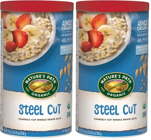 Vista 9 de Avena cortada con acero orgánica Nature's Path Quick Cook, 24 onzas (paquete de 1), sin transgénicos