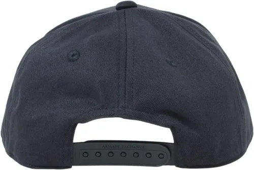 Vista 4 de Armani Exchange Gorra de béisbol con logotipo de MilánNueva York para hombre