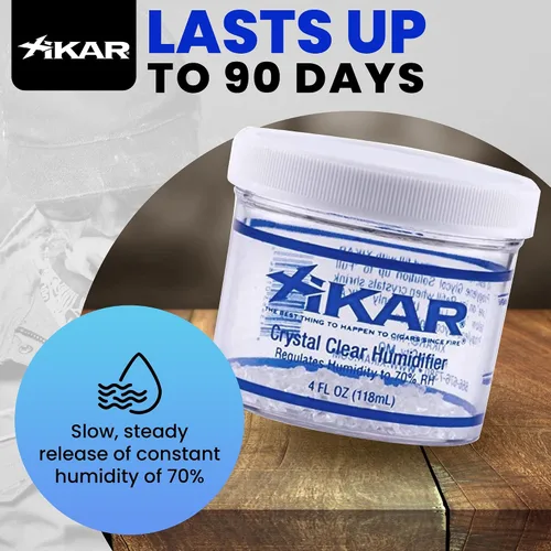 Vista 6 de Xikar, frasco de humidificador cristal (4 onzas)