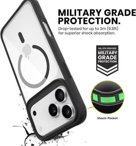 Vista 3 de Head Case Designs Gilmore - Funda negra a prueba de golpes con diseño de dibujos animados para niñas con licencia