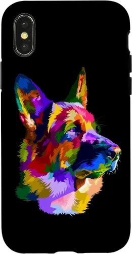 Vista 5 de Funda para iPhone 17 con diseño de pastor alemán para propietarios de perros