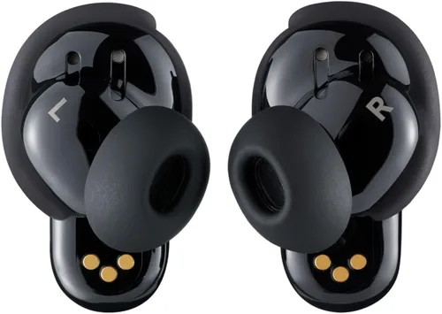 Vista 4 de Bose QuietComfort Ultra True Auriculares intrauditivos inalámbricos con cancelación de ruido, color negro (renovado)