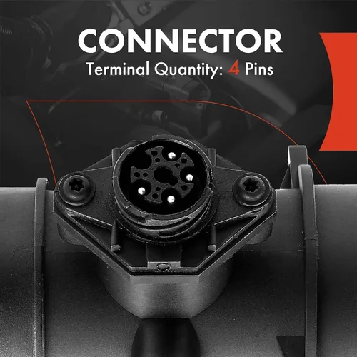 Vista 3 de A-Premium Medidor de sensor de flujo de aire masivo [4 pines] compatible con Mercedes-Benz 300E 300TE 300CE 1993 C280 E320 S320 SL320 1994-1996