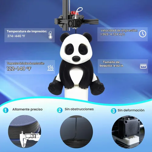 Vista 6 de SUNLU Filamento de TPU de 0.07 in, (22 lbs, 10 paquetes, 95a TPU)