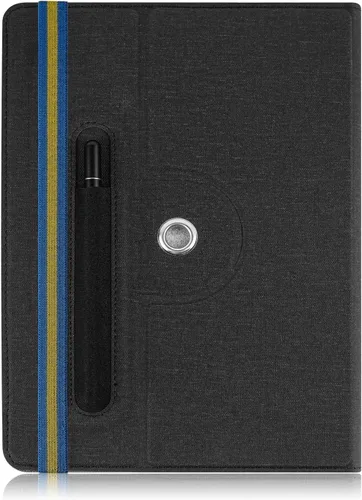 Vista 9 de Funda universal giratoria para tablet de 9 pulgadas de 10 pulgadas, funda protectora universal para Negro