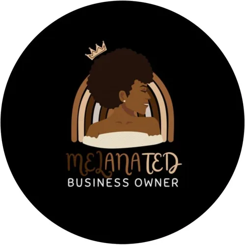 Vista 3 de Melanated Business Owner Black Woman Pride African American PopSockets Swappable PopGrip