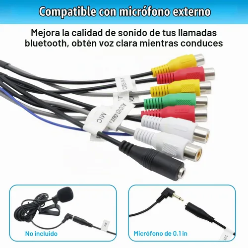 Vista 7 de Adaptador de radio estéreo para coche Android (20 pines)