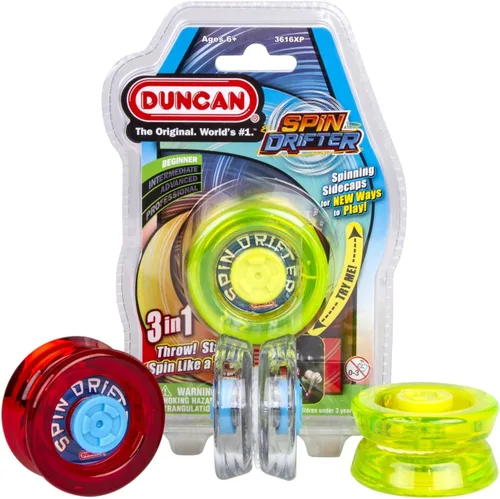 Vista 7 de Duncan Toys Spin Drifter - Yoyó de giro lateral, de principiante a avanzado, rojo, 1 yoyó