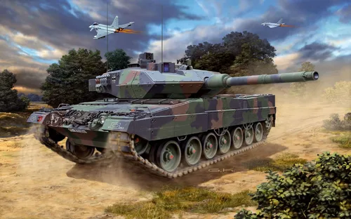 Vista 8 de Revell of Germany Kit de modelo de plástico Leopard 2 A6M