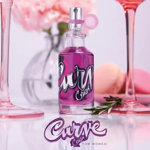 Vista 10 de Curve Fragancia de perfume para mujer, aroma casual de día o noche, Curve Crush, 1.7 onzas líquidas