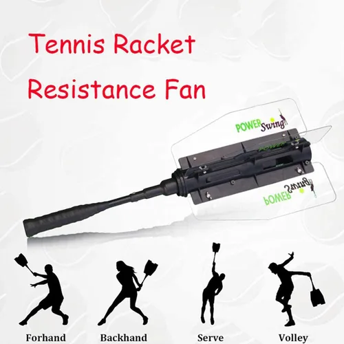 Vista 3 de Entrenador de swing de resistencia de entrenamiento de tenis, Raqueta de Padle de entrenamiento profesional, Raqueta de tenis para adultos, Raqueta