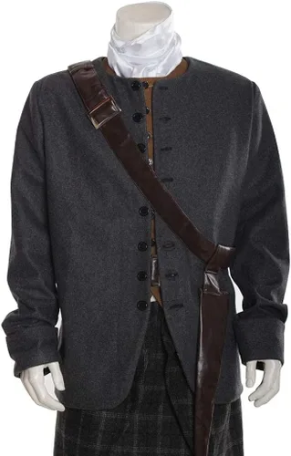 Vista 7 de Fortunehouse Disfraz de Jamie Fraser para hombre de las tierras altas escocesas de Outlander