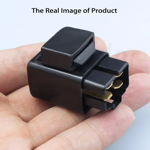 Vista 6 de Relé solenoide de arranque ATV 4 pines apto para Yamaha YFM600 Grizzly 600 1998-2001 YFM350 Warrior 350 Raptor 350 YFZ 450 YFZ450 Polaris Predator