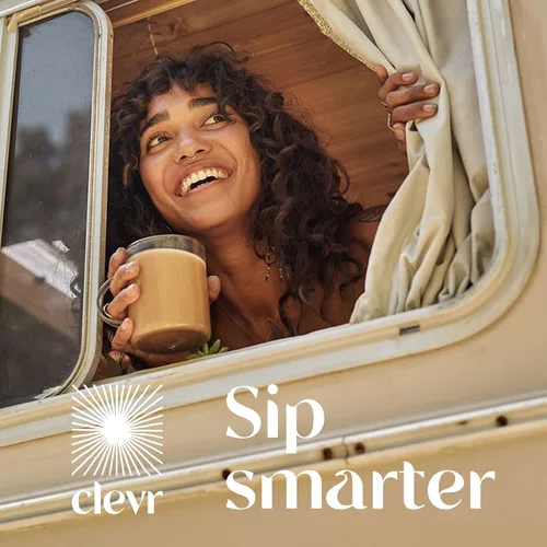 Vista 2 de Clevr Espumador de leche recargable para café, matcha y lattes Espumador de mano recargable, varita de acero inoxidable, café, matcha, té