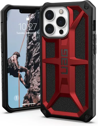 Vista 9 de URBAN ARMOR GEAR UAG-IPH20L-P-BK - Funda a prueba de golpes para iPhone 12 Pro Max (6.7) 2020, color negro