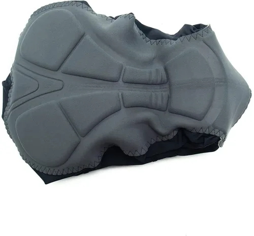 Vista 7 de YKYWBIKE Pantalones cortos acolchados para ciclismo de carretera para hombre con bolsillos antideslizantes en las piernas absorben el sudor