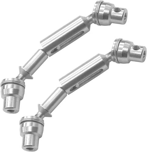 Vista 3 de ShareGoo - Eje de transmisión de metal a control remoto CVD, eje de conducción central Dogbone de 2.283-2.835 in, compatible con WPL HengLong 1/16