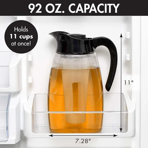 Vista 2 de Sistema de bebidas 3 en 1 con jarra de infusión Flavor-It de Primula, Negro