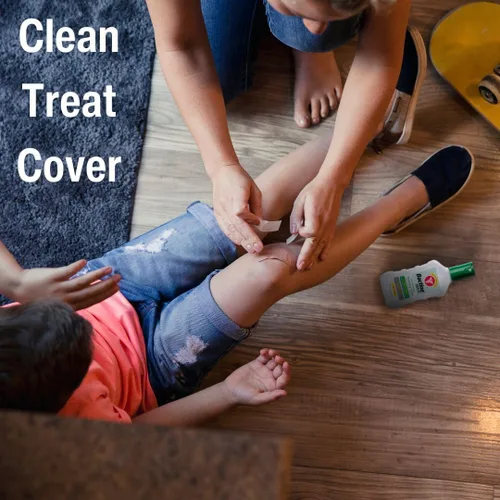 Vista 3 de Bactine MAX First Aid Spray - Spray limpiador para aliviar el dolor con 4% de lidocaína, lidocaína adormecedora que mata el 99% de los gérmenes