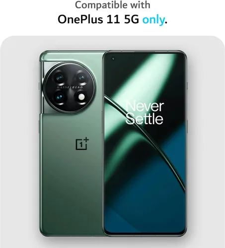 Vista 2 de TUDIA DualShield Grip - Funda protectora para OnePlus 11 5G (2023), MergeGrip, de doble capa, a prueba de golpes, delgada, de grado militar, Verde
