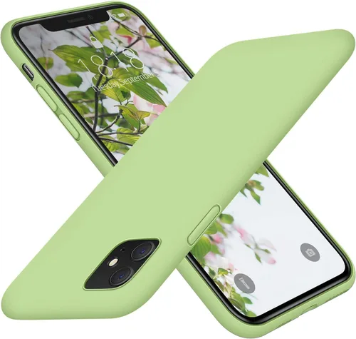 Vista 11 de DTTO - Carcasa para iPhone 11, [serie Romance] completamente de silicona [cámara mejorada y protección de pantalla] con amortiguación de diseño