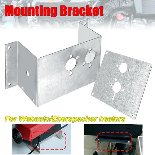 Vista 5 de NRC&XRC Calentador de estacionamiento diésel de aire, soporte de montaje de base para placa de suelo para Eberspacher Airtronic D2 Webasto Propex 1