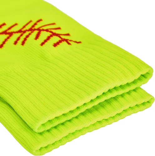 Vista 2 de American Trends Calcetines de sóftbol con puntadas para mujeres o niñas jóvenes Calcetines de sóftbol de béisbol hasta la rodilla atléticos