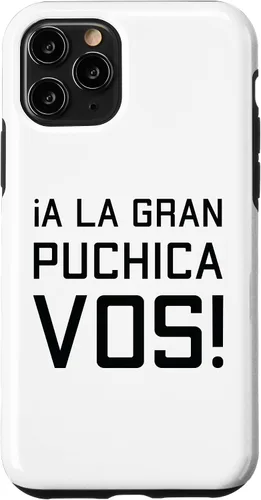 Vista 13 de Funda para iPhone 12 mini A La Gran Puchica Vos El Salvador Chapin Salvi Pupusas Guate