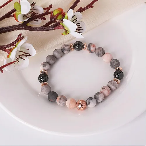Vista 4 de BABORI Bracelets for Women Anniversary Birthday Christmas Jewelry Gift for Women Protection Nature Stone Inspirational Bracelets for Mother Daughter