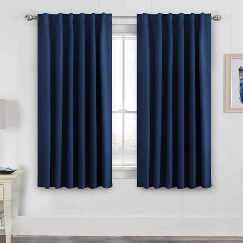 Vista 72 de H.VERSAILTEX Cortinas Opacas con Aislamiento Térmico, Paneles de Tratamiento de Ventanas que Oscurecen la Habitación, Cortinas Opacas para Sala