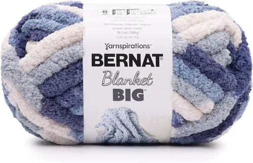 Vista 15 de Bernat Ovillo de hilo grande para cobija - 300g - Negro