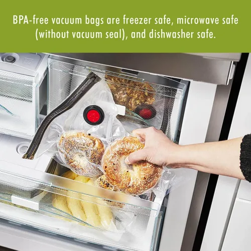 Vista 7 de Zwilling Fresh & Save. Juego de bolsas selladoras al vacío para alimentos.