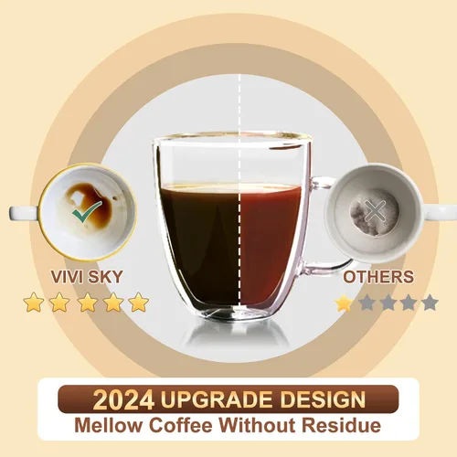Vista 11 de Paquete de 5 cápsulas de café reutilizables Ninja: tazas K reutilizables para cafetera Ninja, filtros de café recargables para 3 agujas Ninja